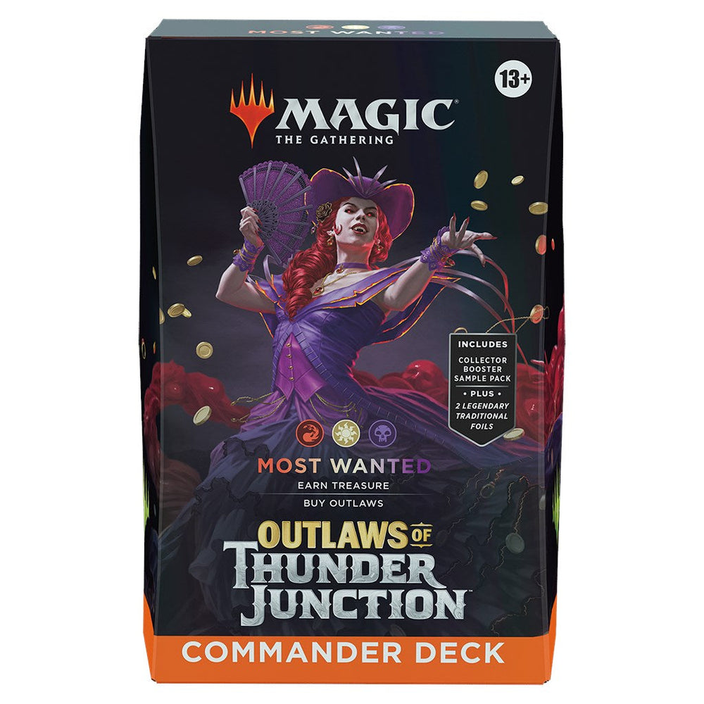 Outlaws of Thunder Junction Commander Deck - Most Wanted [OTC] (ONLINE ORDER ONLY)