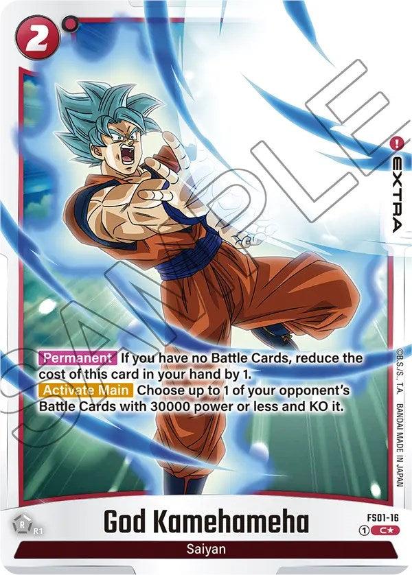 God Kamehameha (Bonus Pack Alternate Art) [Starter Deck: Son Goku] (ONLINE ORDER ONLY)