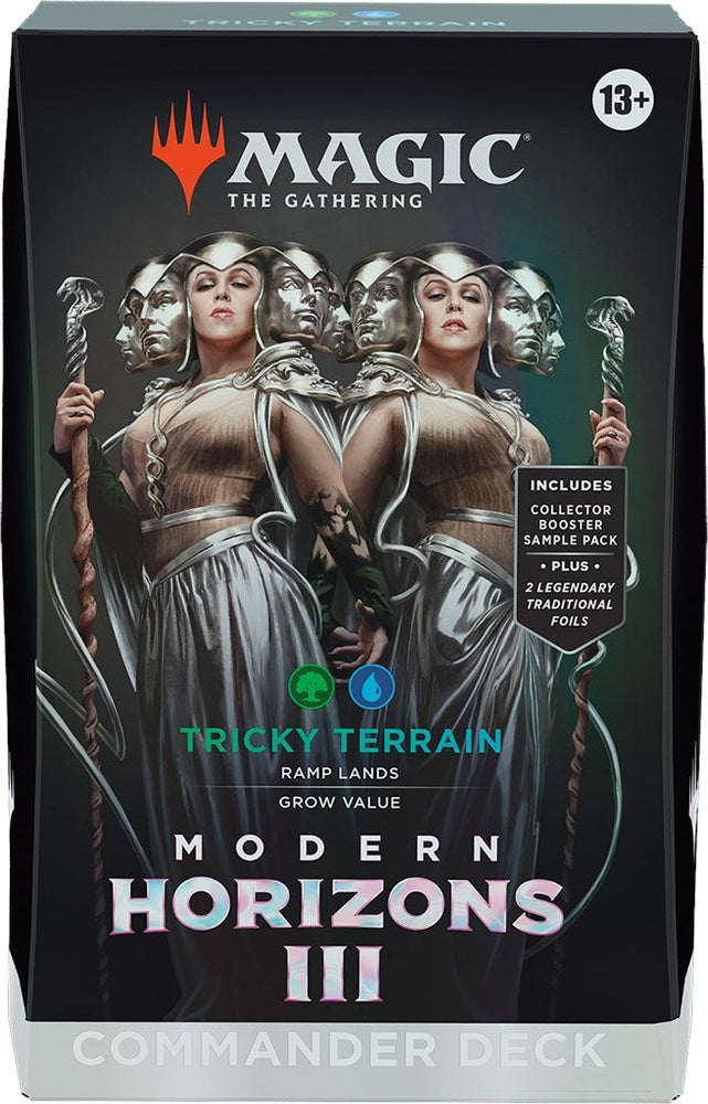 Modern Horizons 3 Commander Deck - Tricky Terrain [M3C] (ONLINE ORDER ONLY)