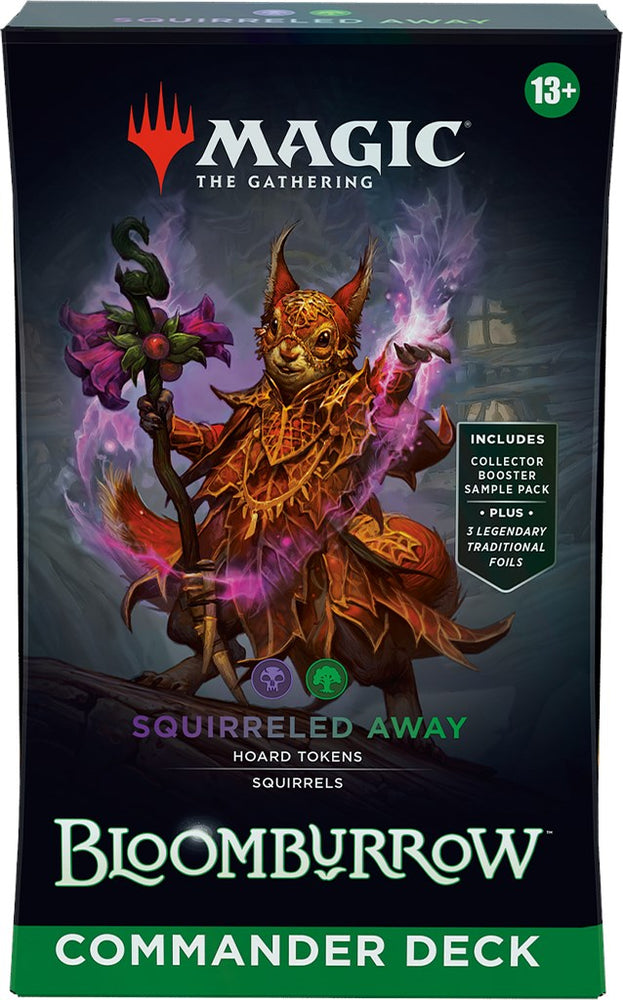 Bloomburrow Commander Deck - Squirreled Away [BLC] (ONLINE ORDER ONLY)