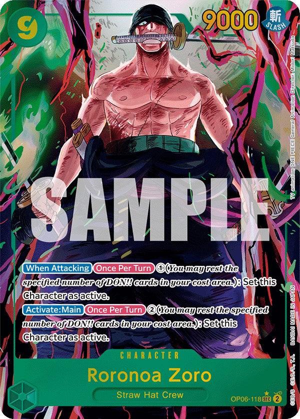 Roronoa Zoro (Alternate Art) [Wings of the Captain] (ONLINE ORDER ONLY)
