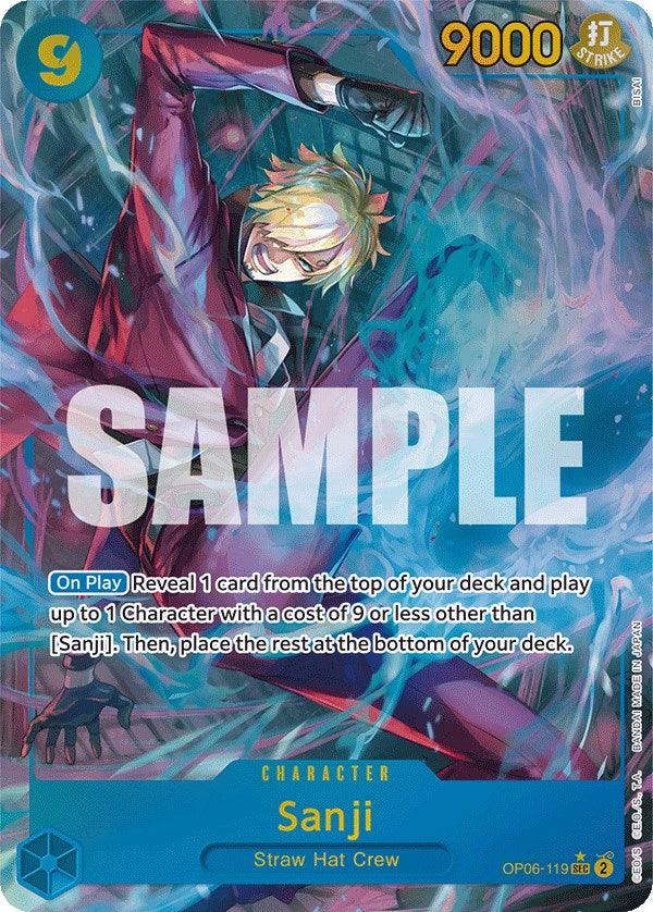 Sanji (Alternate Art) [Wings of the Captain] (ONLINE ORDER ONLY)