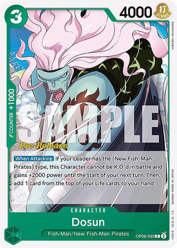 Dosun [Wings of the Captain Pre-Release Cards] (ONLINE ORDER ONLY)
