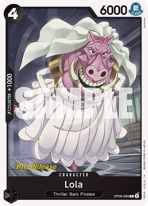 Lola [Wings of the Captain Pre-Release Cards] (ONLINE ORDER ONLY)