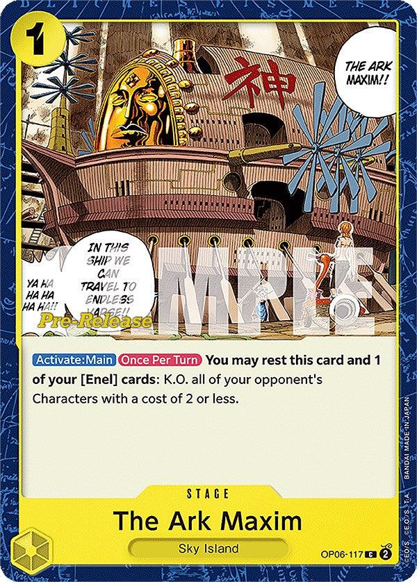 The Ark Maxim [Wings of the Captain Pre-Release Cards] (ONLINE ORDER ONLY)