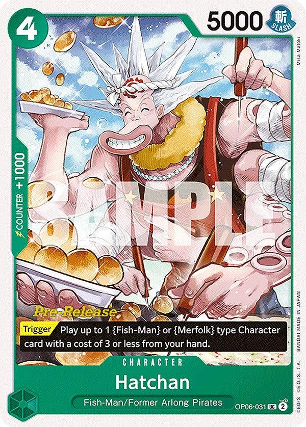 Hatchan [Wings of the Captain Pre-Release Cards] (ONLINE ORDER ONLY)
