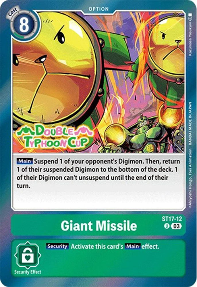 Giant Missile [ST17-12] [Starter Deck: Double Typhoon Advanced Deck Set Pre-Release Cards] (ONLINE ORDER ONLY)