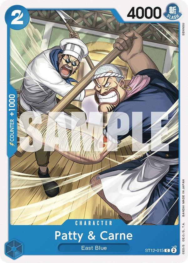 Patty & Carne [Starter Deck: Zoro and Sanji] (ONLINE ORDER ONLY)