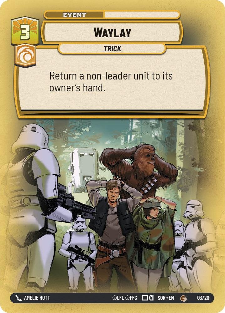 Waylay (Weekly Play Promo) (3/20) [Spark of Rebellion Promos] (ONLINE ORDER ONLY)