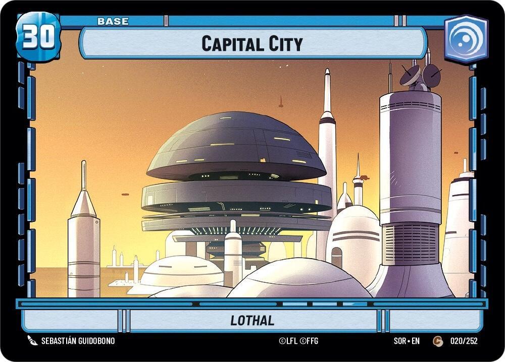 Capital City // Shield (20 // T02) [Spark of Rebellion] (ONLINE ORDER ONLY)