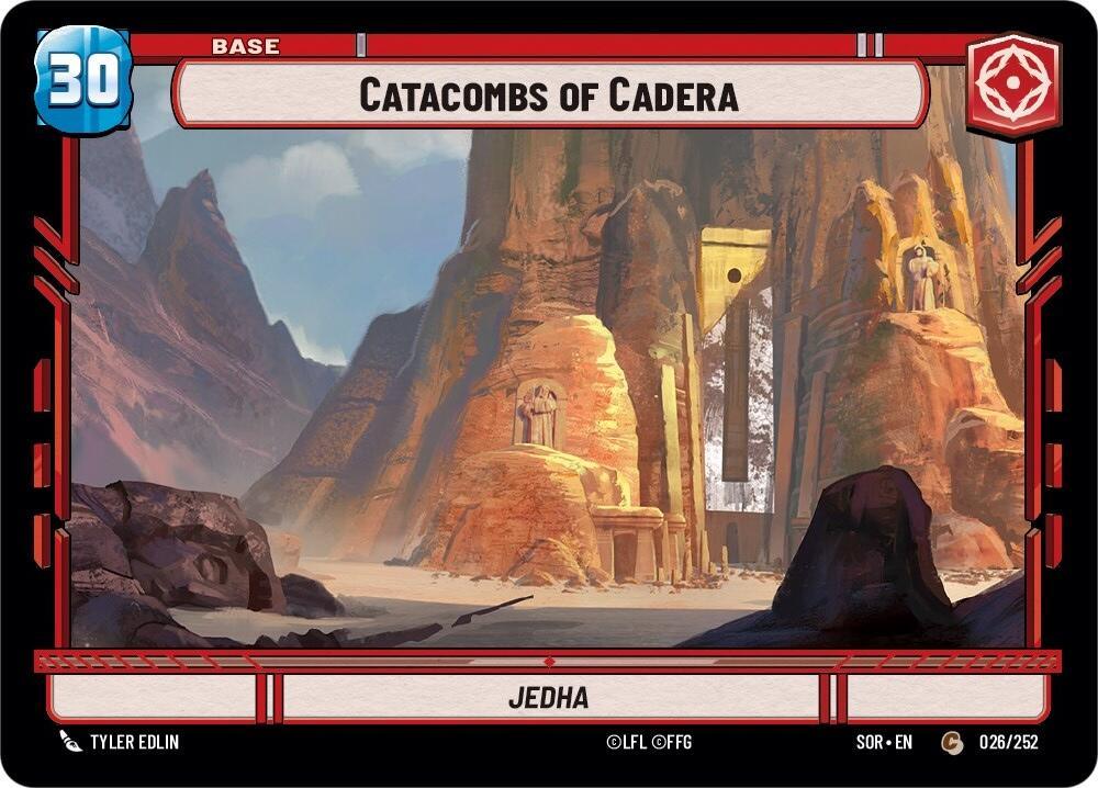 Catacombs of Cadera // Shield (26 // T02) [Spark of Rebellion] (ONLINE ORDER ONLY)