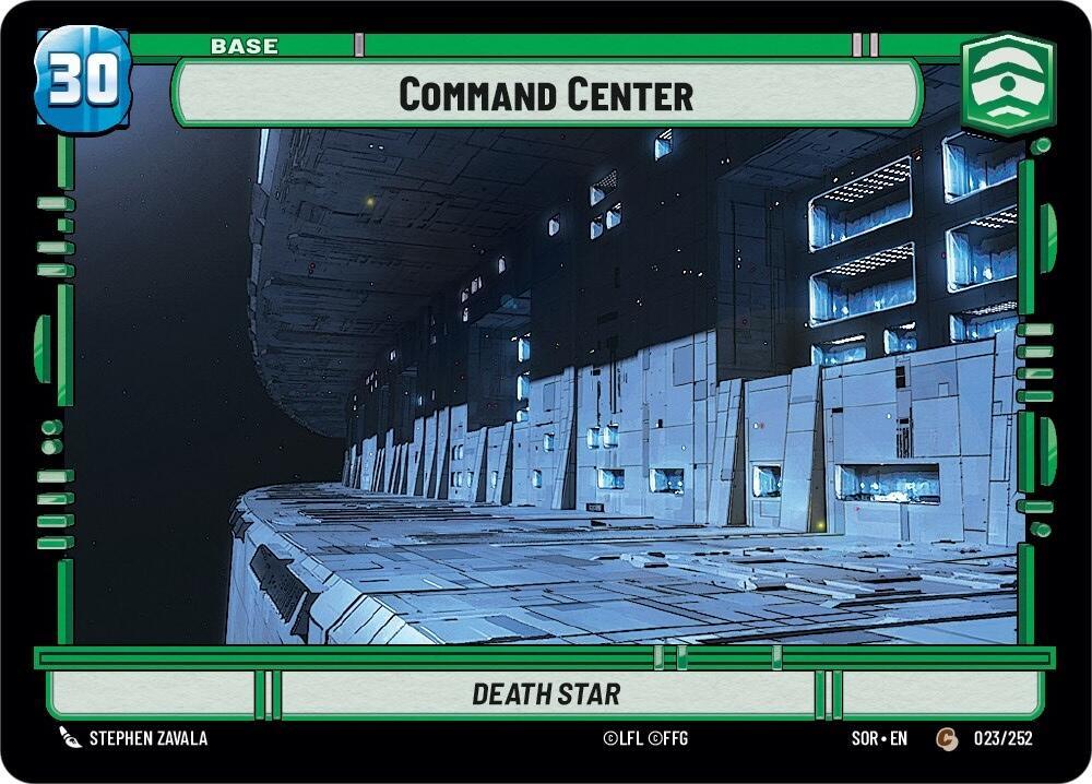 Command Center // Experience (23 // T01) [Spark of Rebellion] (ONLINE ORDER ONLY)