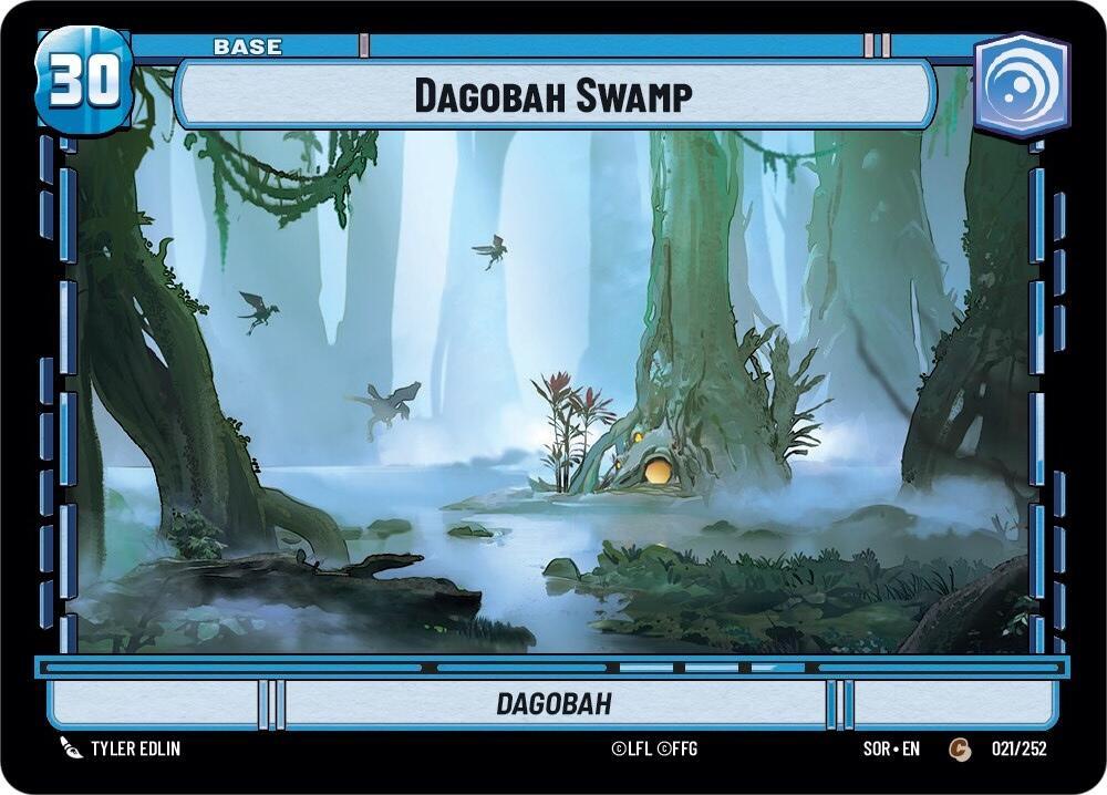 Dagobah Swamp // Experience (21 // T01) [Spark of Rebellion] (ONLINE ORDER ONLY)