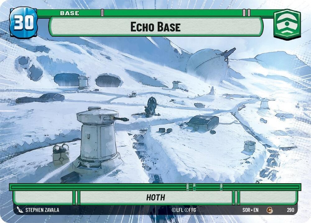 Echo Base // Shield (Hyperspace) (290 // T04) [Spark of Rebellion] (ONLINE ORDER ONLY)