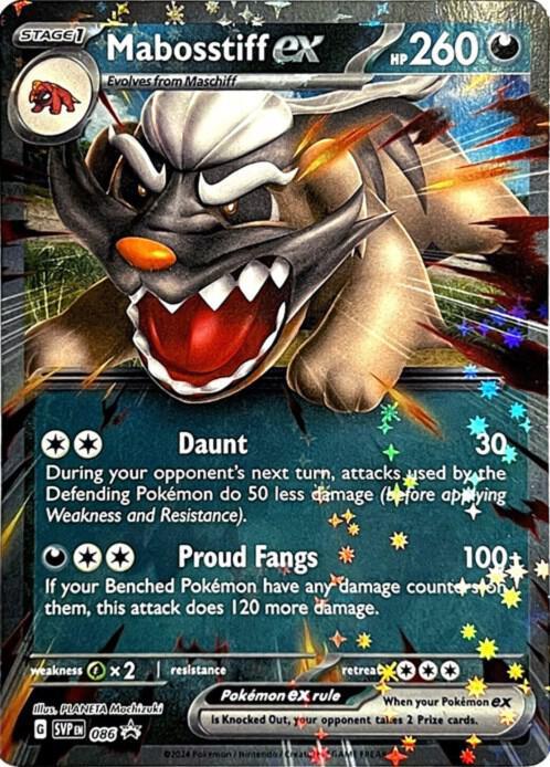 Mabosstiff ex (086) [Scarlet & Violet: Black Star Promos] (Online Only)