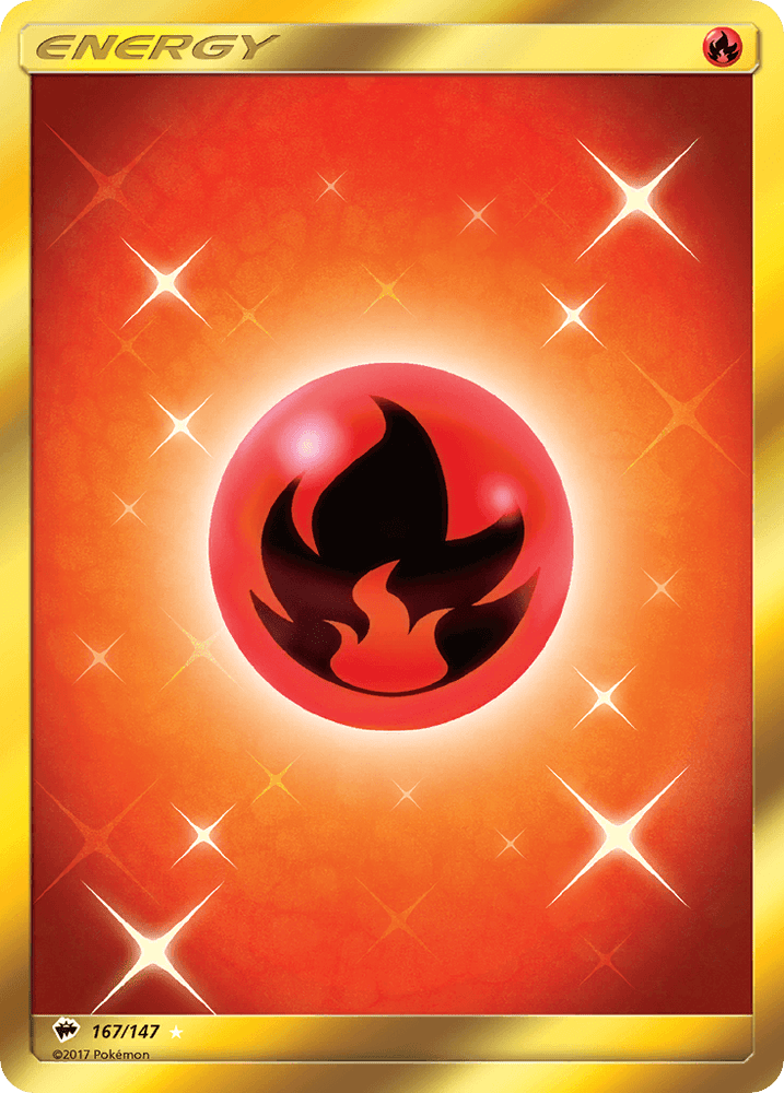 Fire Energy (167/147) [Sun & Moon: Burning Shadows] (Online Only)