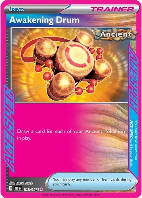 Awakening Drum (141/162) [Scarlet & Violet: Temporal Forces] (Online Only)