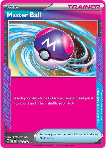 Master Ball (153/162) [Scarlet & Violet: Temporal Forces] (Online Only)