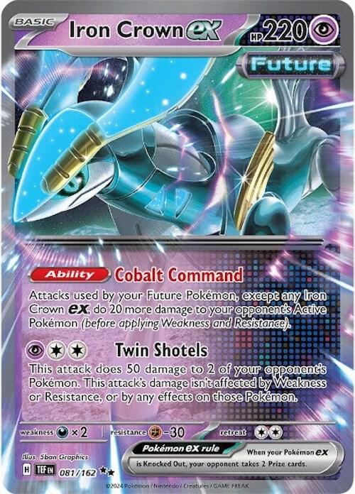 Iron Crown ex (081/162) [Scarlet & Violet: Temporal Forces] (Online Only)