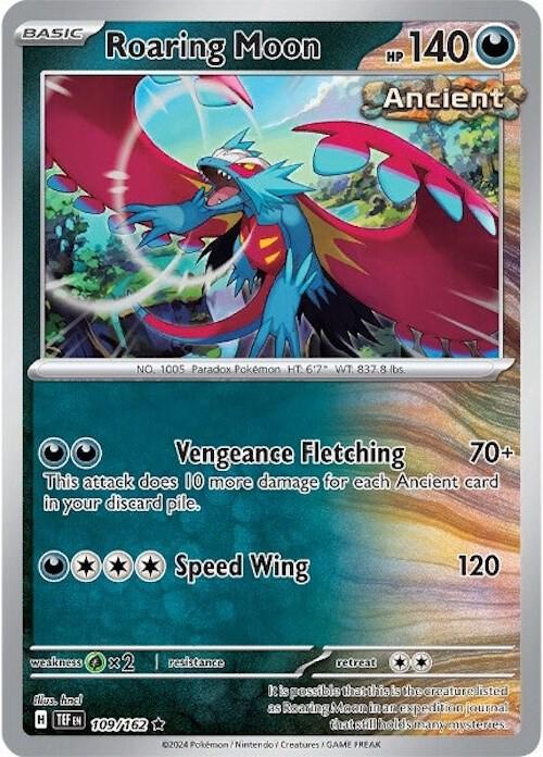 Roaring Moon (109/162) [Scarlet & Violet: Temporal Forces] (Online Only)