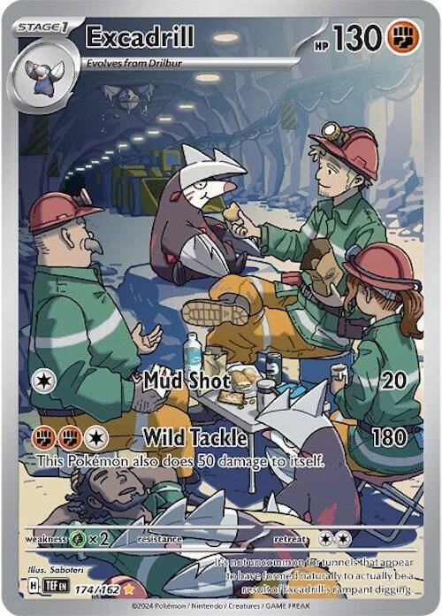Excadrill (174/162) [Scarlet & Violet: Temporal Forces] (Online Only)