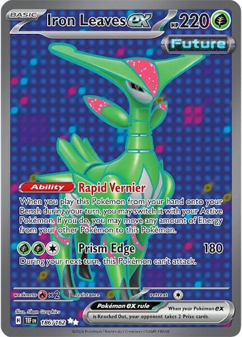 Iron Leaves ex (186/162) [Scarlet & Violet: Temporal Forces] (Online Only)