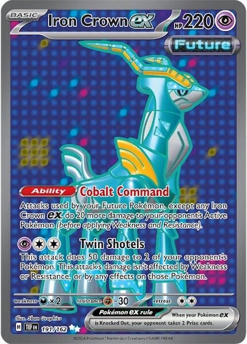 Iron Crown ex (191/162) [Scarlet & Violet: Temporal Forces] (Online Only)
