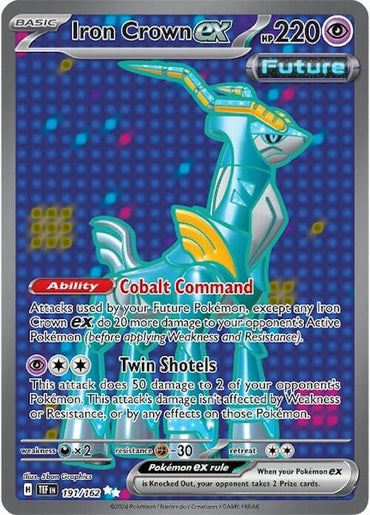 Iron Crown ex (191/162) [Scarlet & Violet: Temporal Forces] (Online Only)