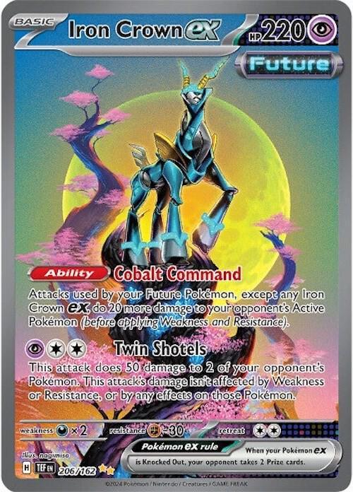 Iron Crown ex (206/162) [Scarlet & Violet: Temporal Forces] (Online Only)