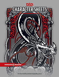 D&D: Character Sheets (ONLINE ORDER ONLY)