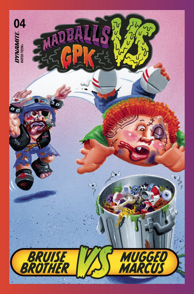 Madballs Vs Garbage Pail Kids #4 C Trading Card Variant (10/19/2022) Dynamite (ONLINE ORDER ONLY)