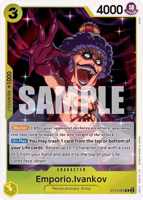 Emporio.Ivankov [Ultra Deck: The Three Brothers] (ONLINE ORDER ONLY)
