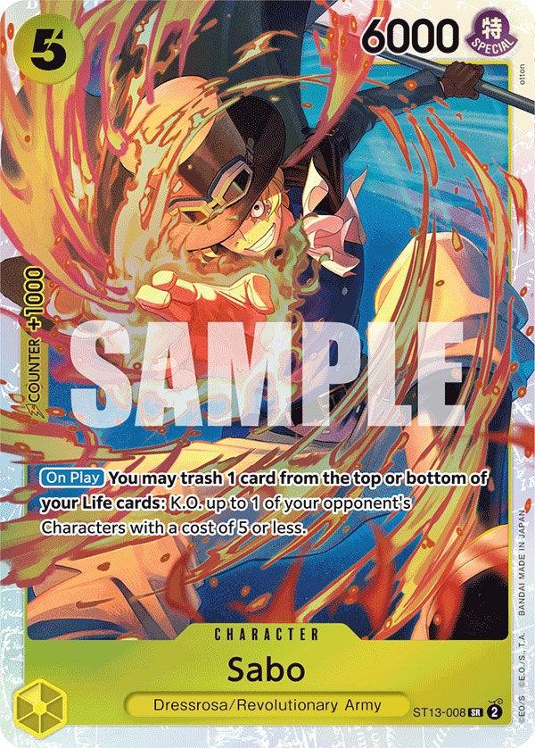 Sabo [Ultra Deck: The Three Brothers] (ONLINE ORDER ONLY)