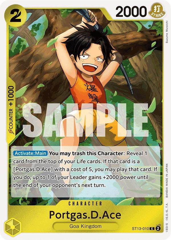 Portgas.D.Ace [Ultra Deck: The Three Brothers] (ONLINE ORDER ONLY)