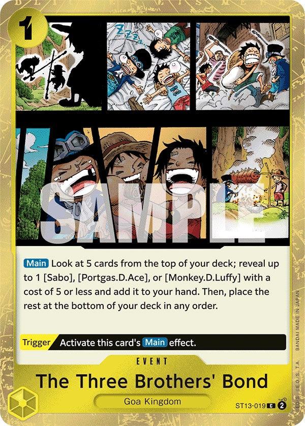 The Three Brothers' Bond [Ultra Deck: The Three Brothers] (ONLINE ORDER ONLY)