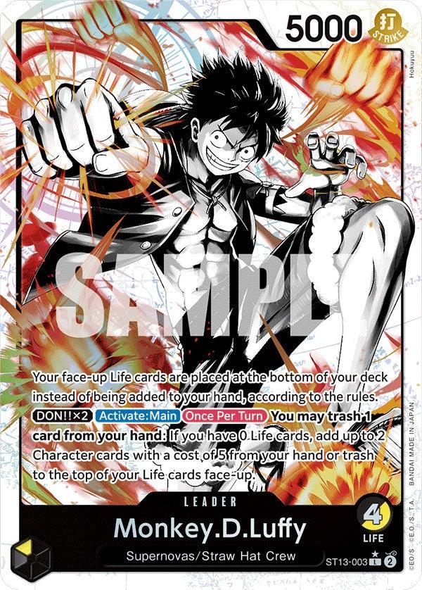 Monkey.D.Luffy (Parallel) [Ultra Deck: The Three Brothers] (ONLINE ORDER ONLY)