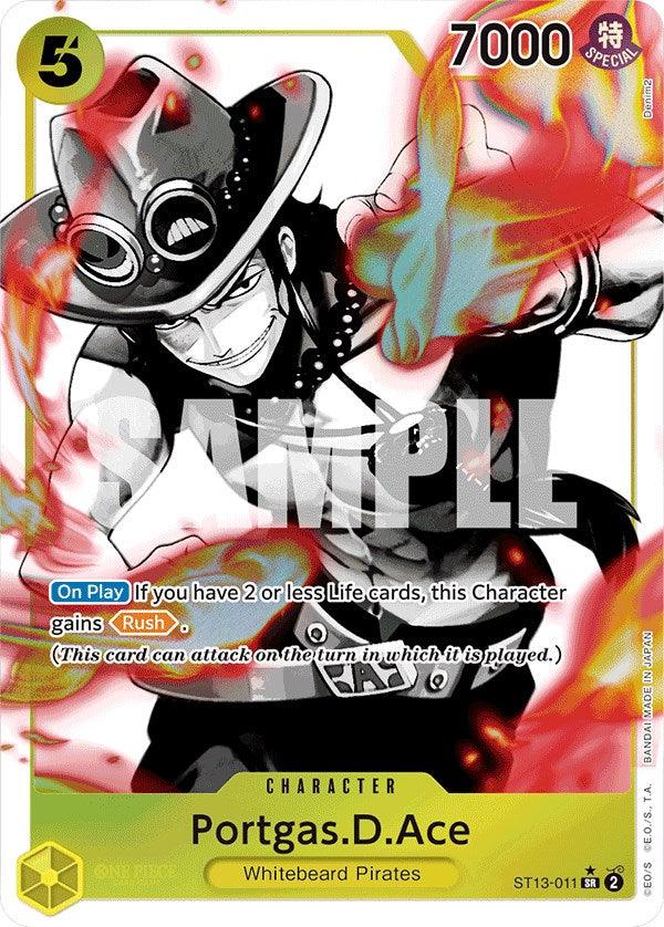 Portgas.D.Ace (Parallel) [Ultra Deck: The Three Brothers] (ONLINE ORDER ONLY)
