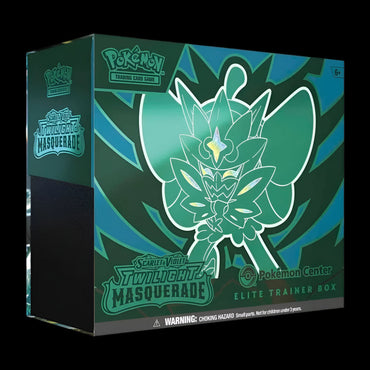Scarlet & Violet: Twilight Masquerade - Elite Trainer Box (Pokemon Center Exclusive) (ONLINE ORDER ONLY)
