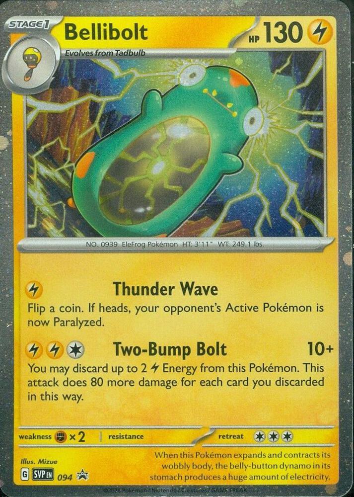 Bellibolt (094) (Cosmos Foil) [Scarlet & Violet: Black Star Promos] (Online Only)
