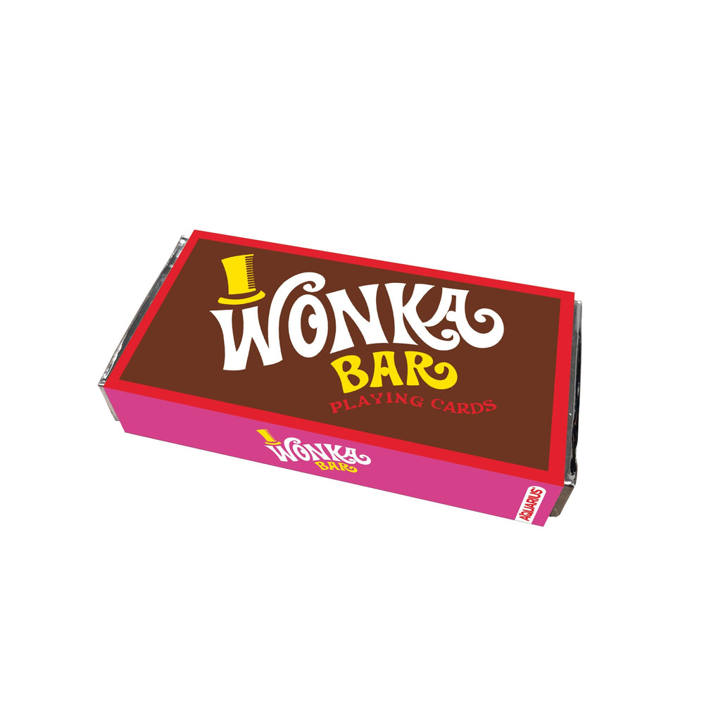 Aquarius: Premium Playing Cards - Willy Wonka - Chocolate Bar (ONLINE ORDER ONLY)