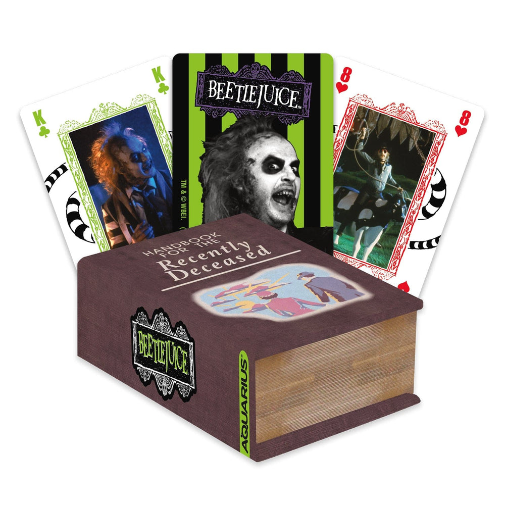 Aquarius: Premium Playing Cards - Beetlejuice (ONLINE ORDER ONLY)