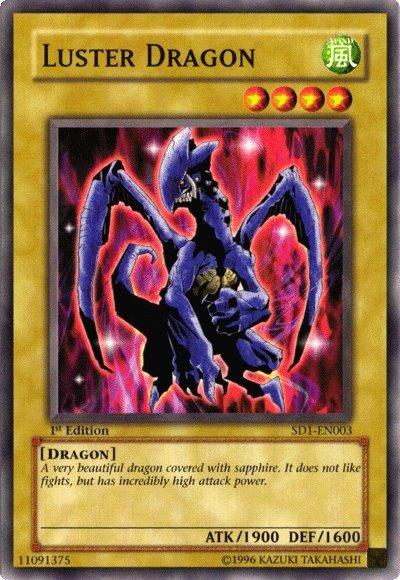Luster Dragon [SD1-EN003] Common (ONLINE ORDER ONLY)