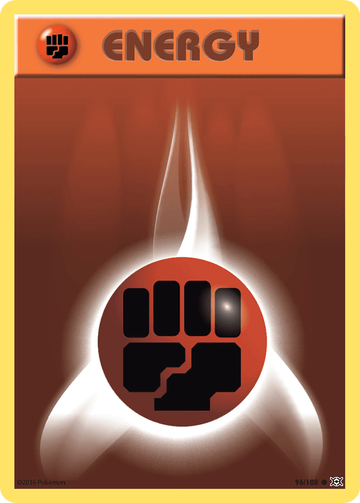 Fighting Energy (96/108) [XY: Evolutions] (Online Only)