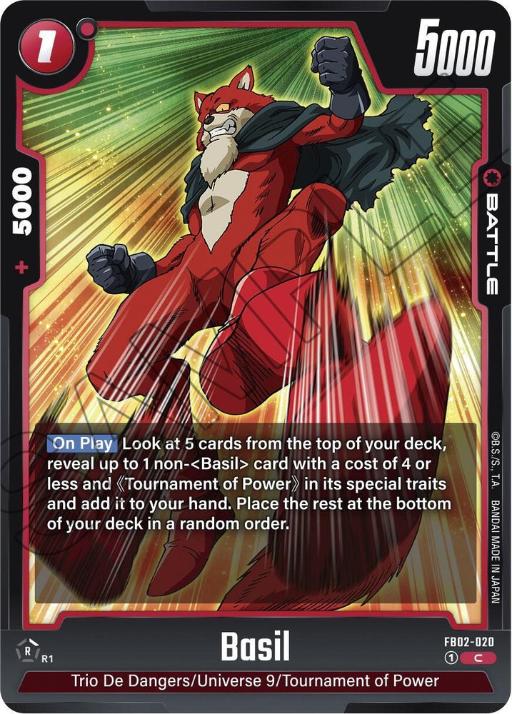Basil [Blazing Aura] (ONLINE ORDER ONLY)