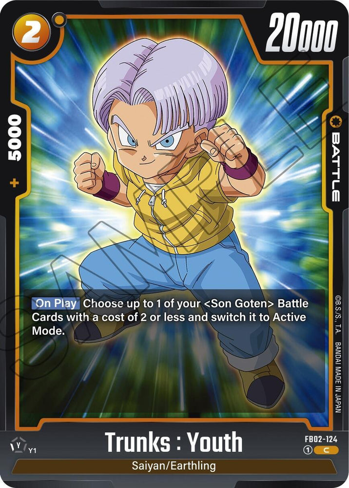 Trunks : Youth [Blazing Aura] (ONLINE ORDER ONLY)