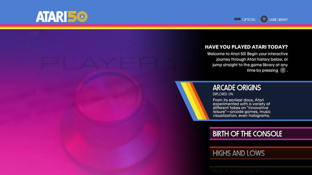 Atari 50 The Anniversary Celebration (Xbox Series X/Xbox One) (ONLINE ORDER ONLY)