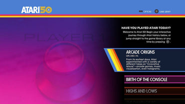 Atari 50 The Anniversary Celebration (Xbox Series X/Xbox One) (ONLINE ORDER ONLY)