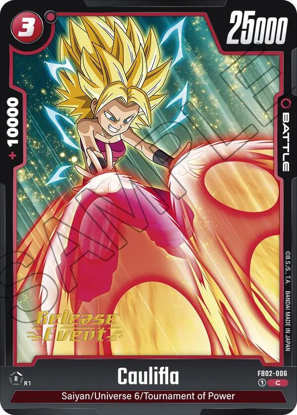 Caulifla (FB02-006) [Blazing Aura Pre-Release Cards] (ONLINE ORDER ONLY)