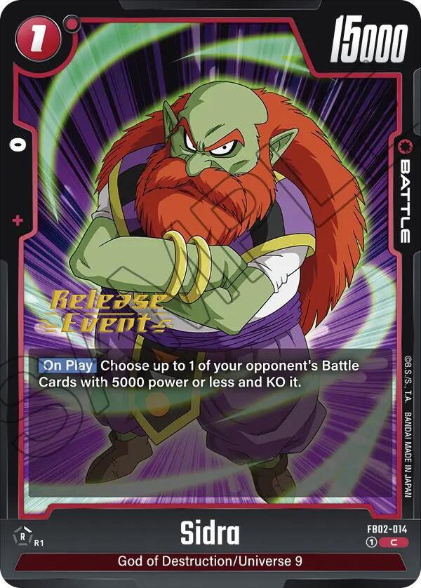 Sidra [Blazing Aura Pre-Release Cards] (ONLINE ORDER ONLY)