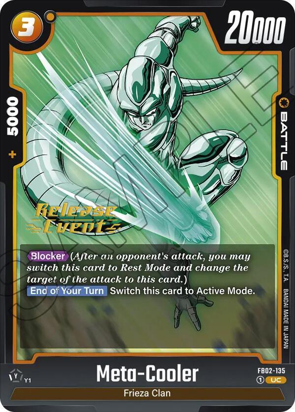 Meta-Cooler [Blazing Aura Pre-Release Cards] (ONLINE ORDER ONLY)